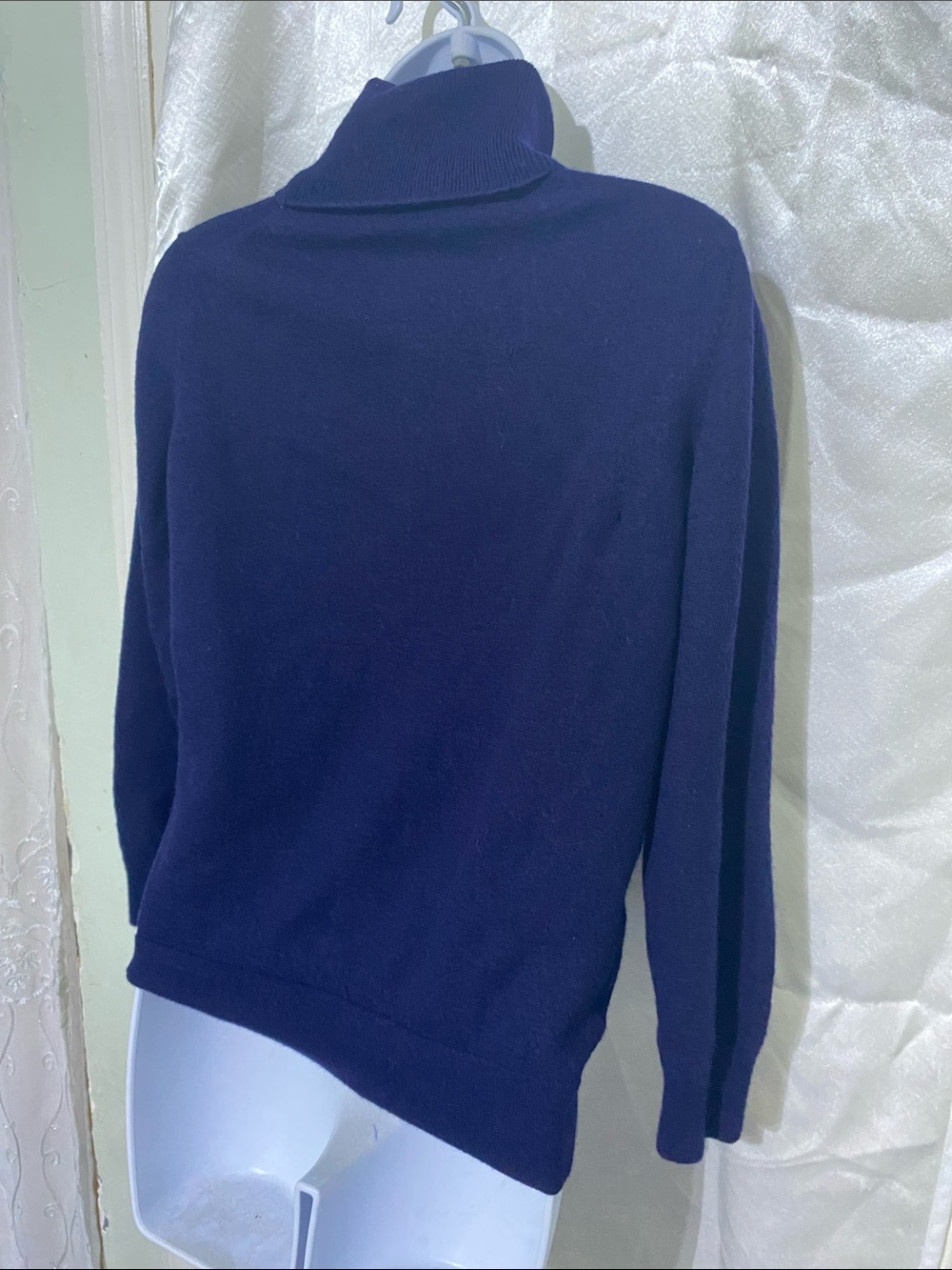Gap Navy Merino Wool Turtleneck Sweater - Women's - Picture 4 of 5